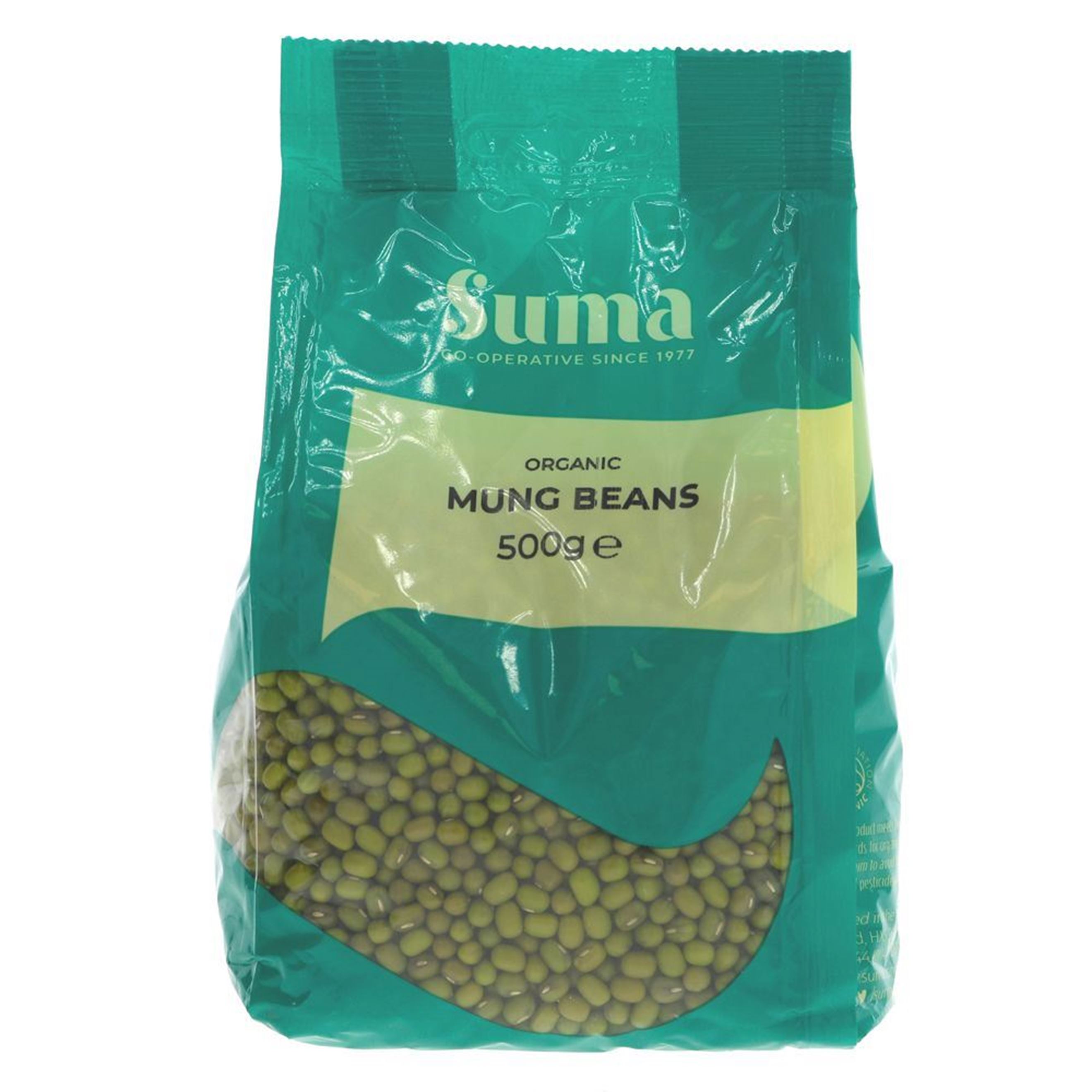 (Suma) Dried Beans Mung 500g Growing with Grace South Cumbria