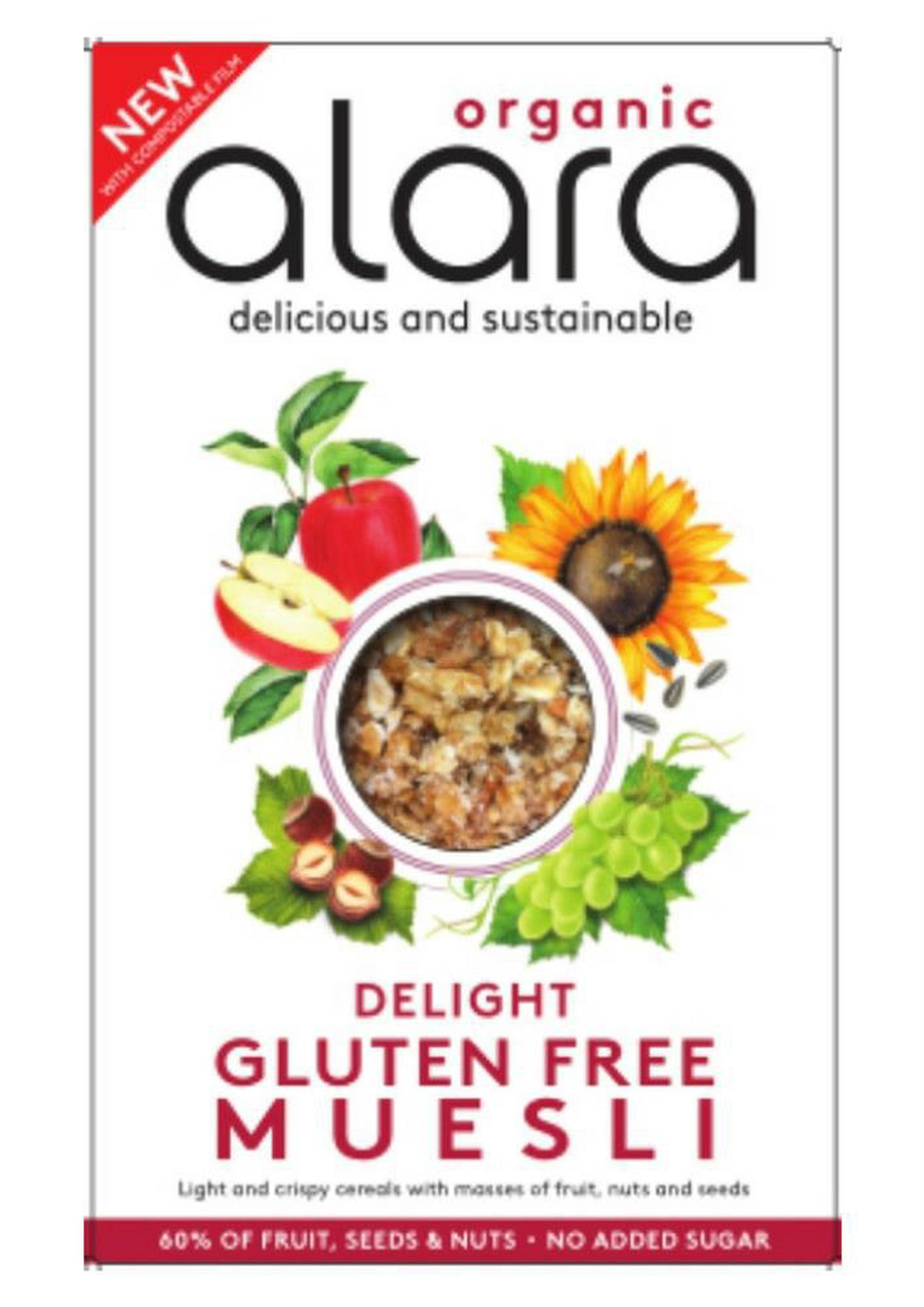 Delight Org GF Muesli 250g | Trinity Farm - Nottingham & Derby