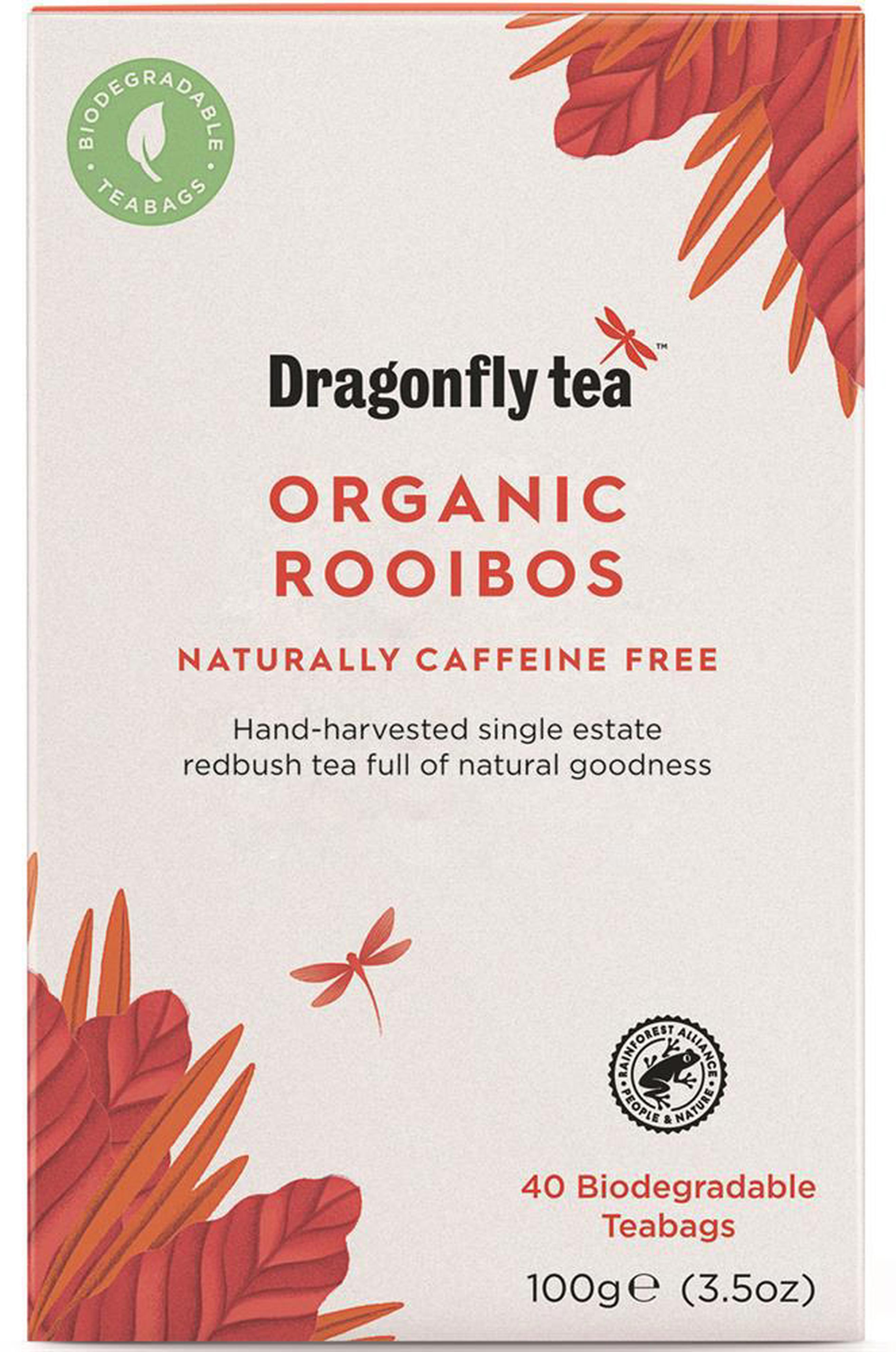 Organic Rooibos Tea 40 teabags | Trinity Farm - Nottingham & Derby