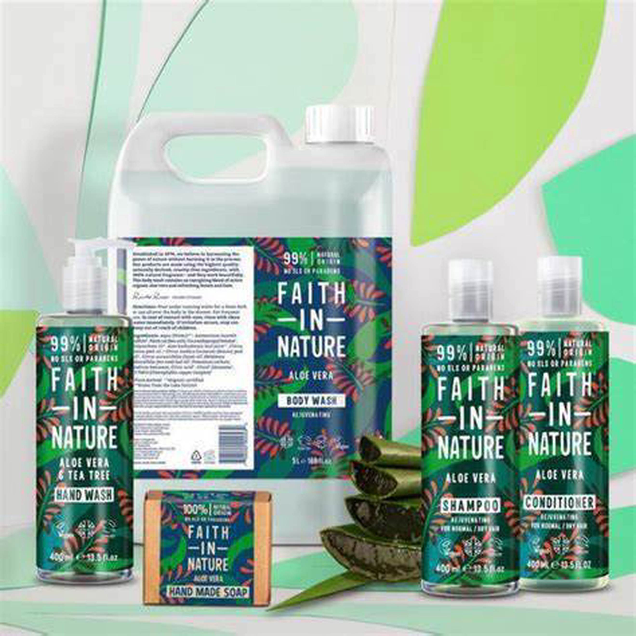 Faith In Nature - Aloe Vera Shampoo | The Green Backyard