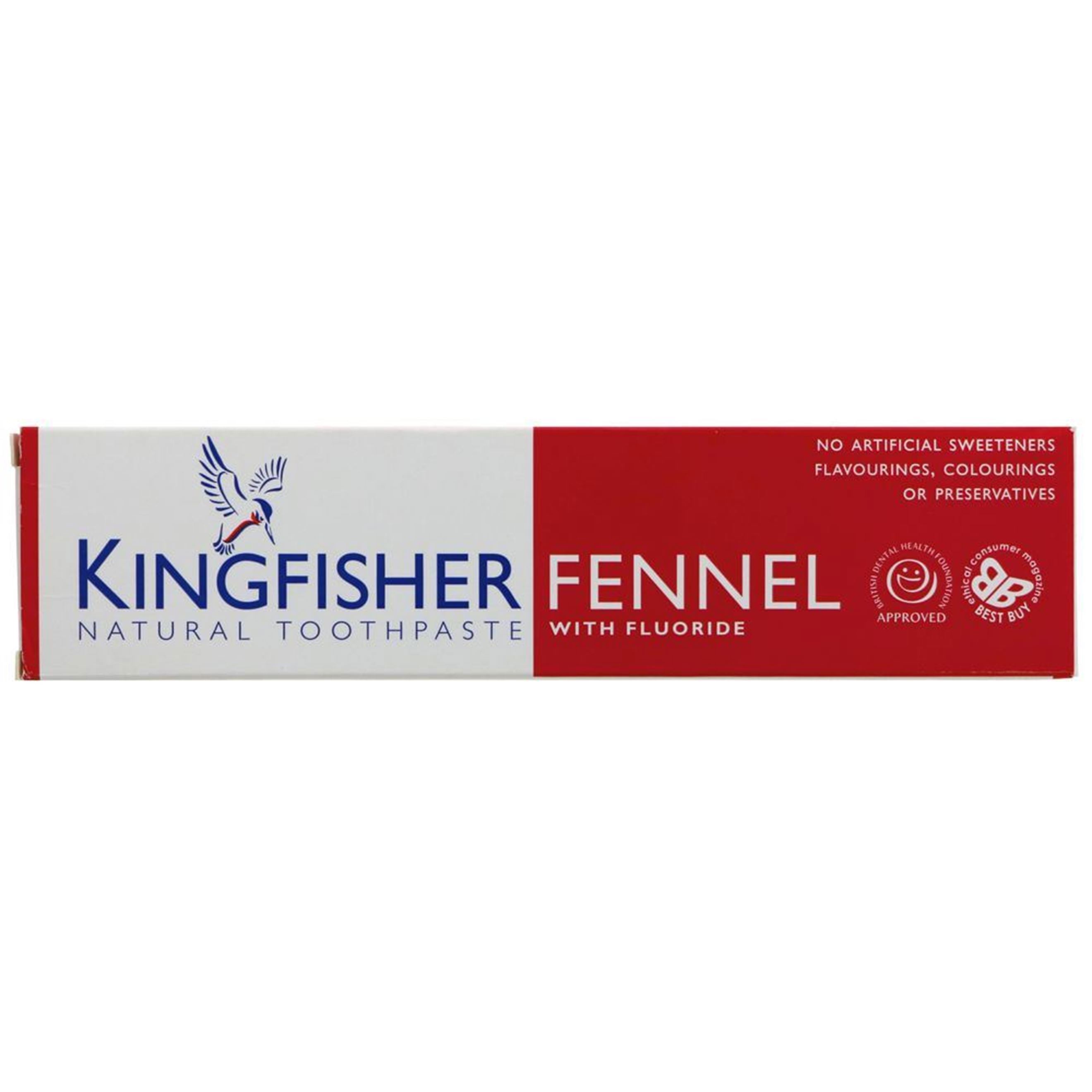 (Kingfisher) Toothpaste Fennel with Fluoride 100g Growing with