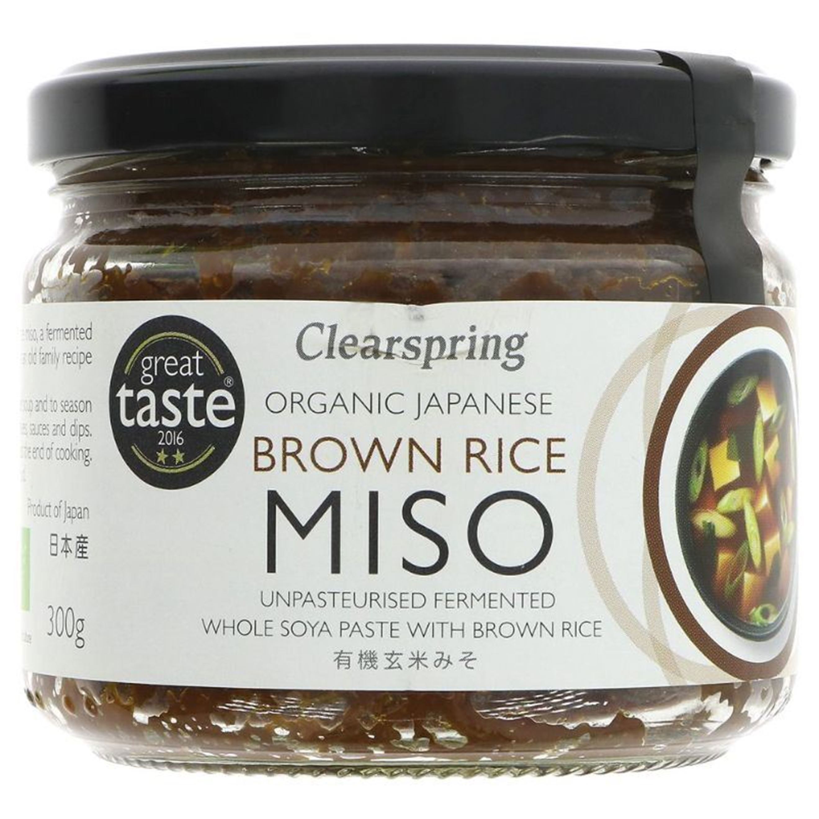 (Clearspring) Miso - Brown Rice 300g | Growing with Grace | Growing ...