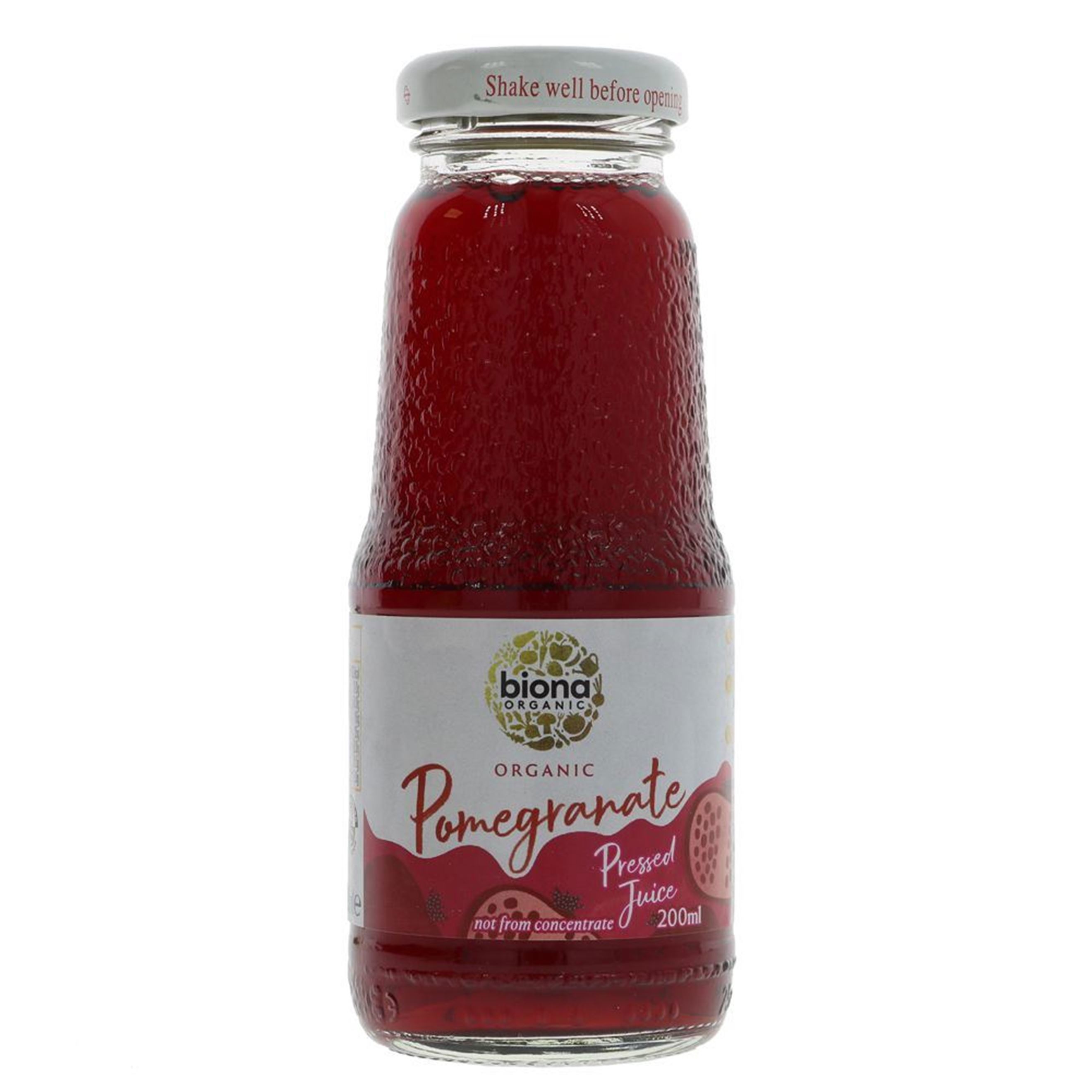 (Biona) Juice - 100% Pure Pomegranate 200ml | Growing with Grace ...