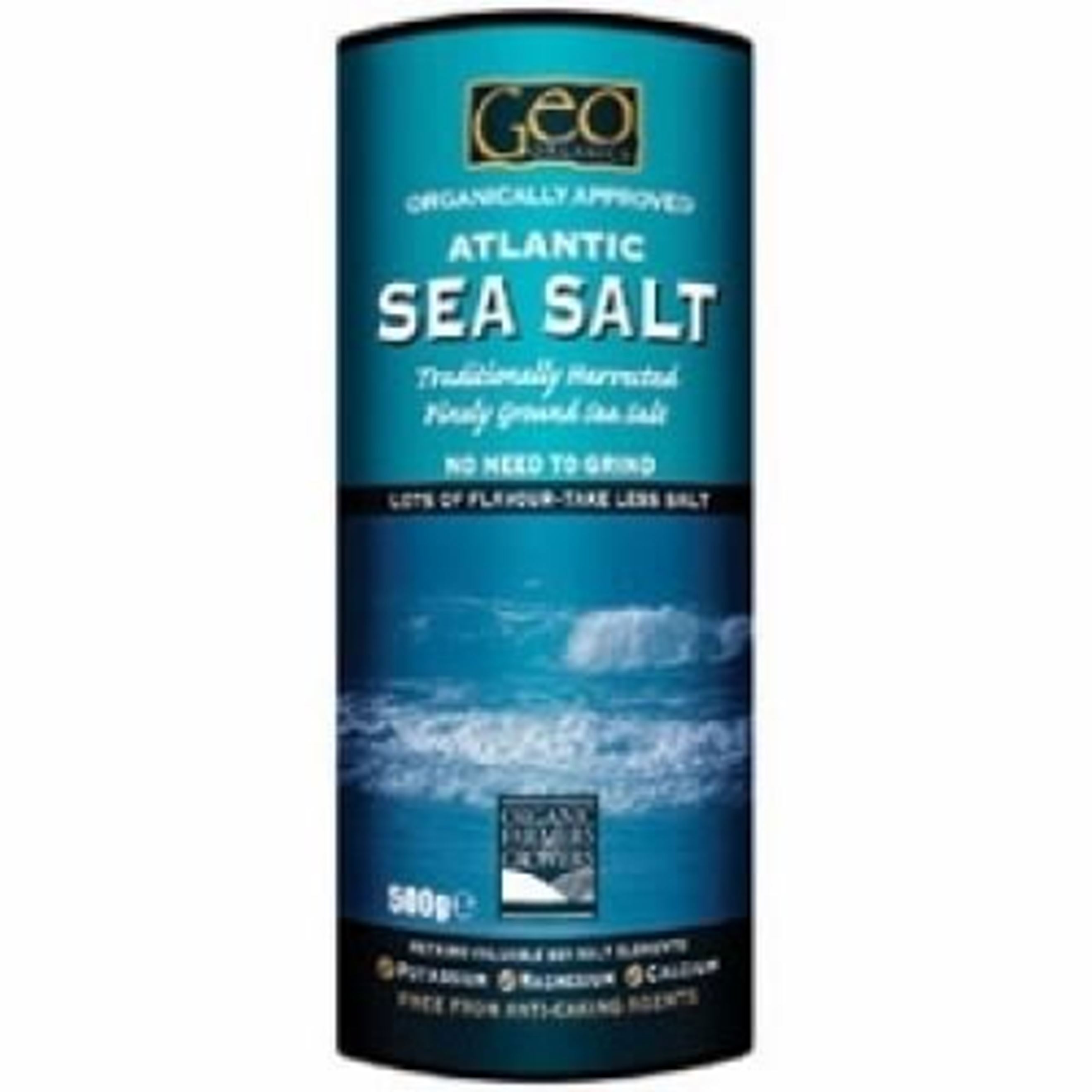 Atlantic Sea Salt Organically Approved 500g Non Organic