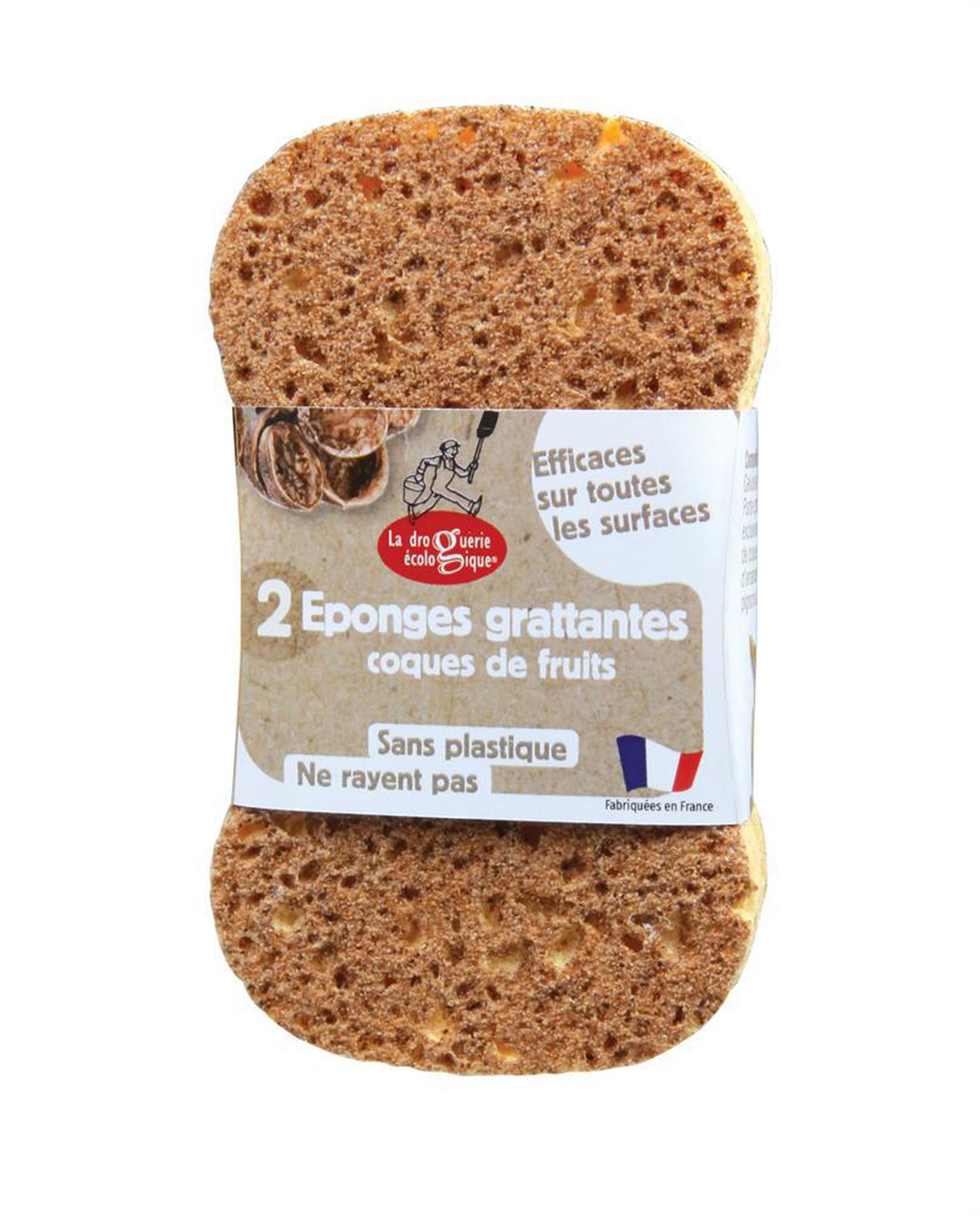 100 % plastic free 2 Plants and Nuts Scourer Sponge | Trinity Farm ...