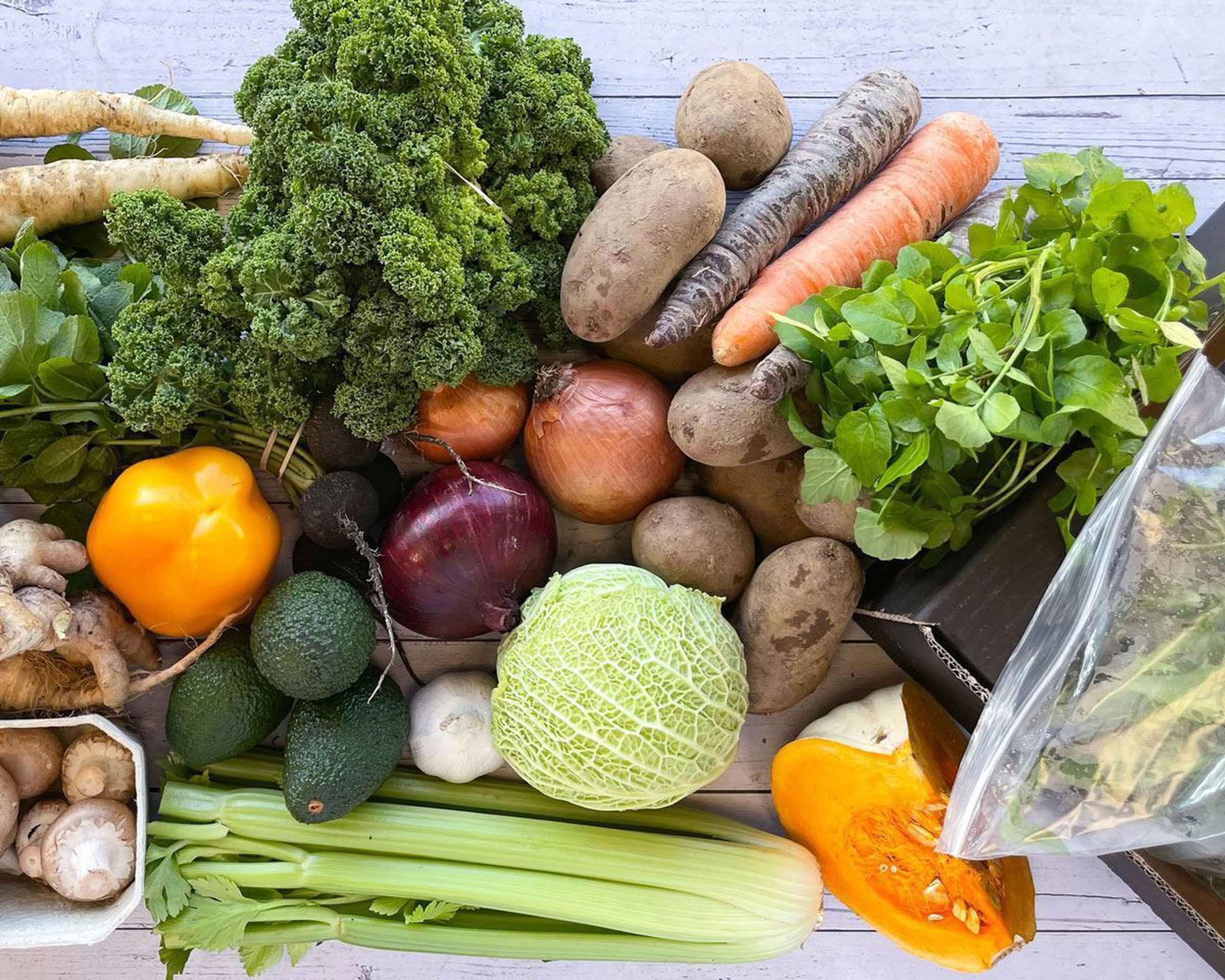 Farmers Choice Organic Veg Box | Soul Farm - Falmouth
