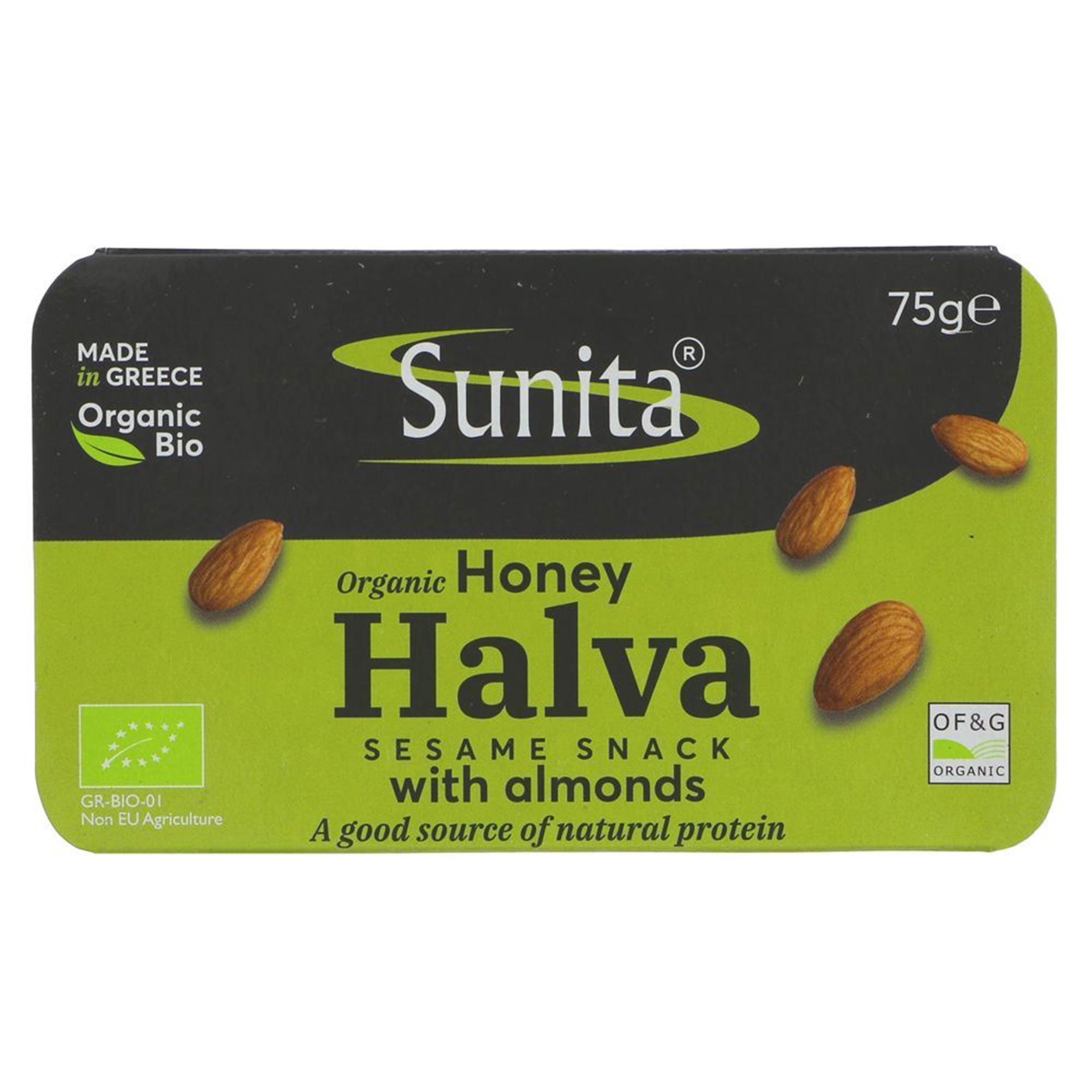 (Sunita) Honey Halva with Almonds 75g Growing with Grace South