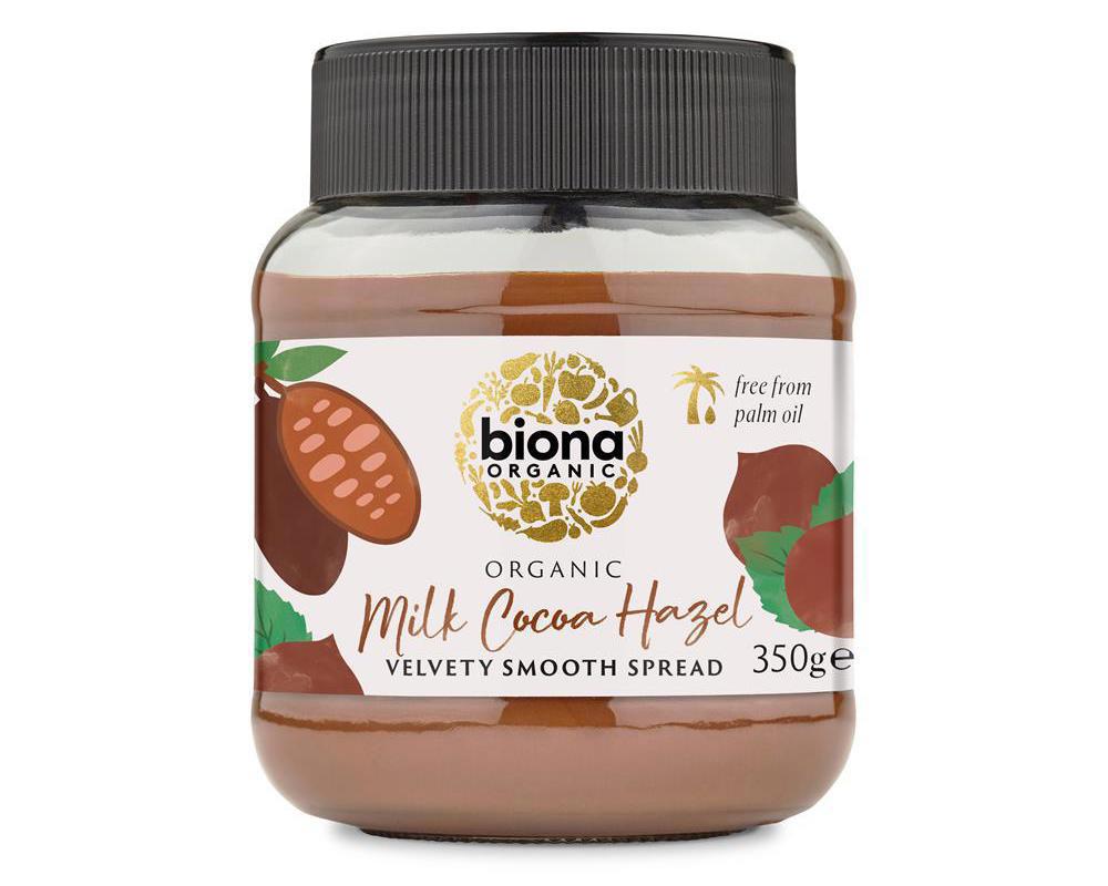 Organic Milk Chocolate Hazelnut Spread 350g