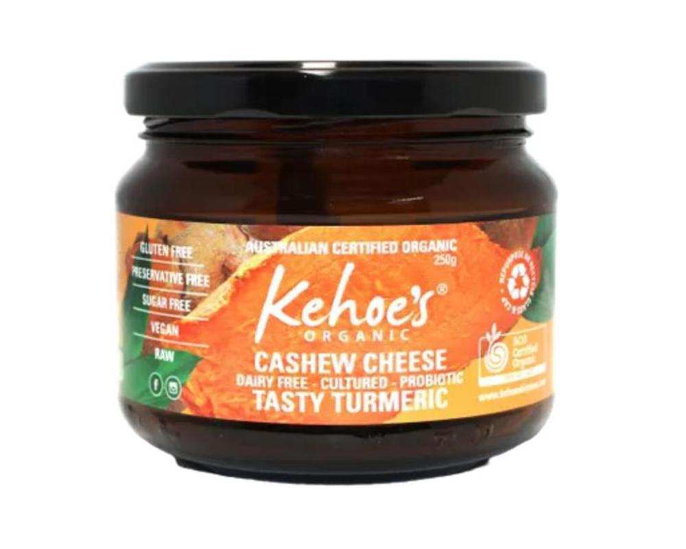 Cheese Plant Based Organic: Cashew Turmeric Dip - KK (Esky Required)