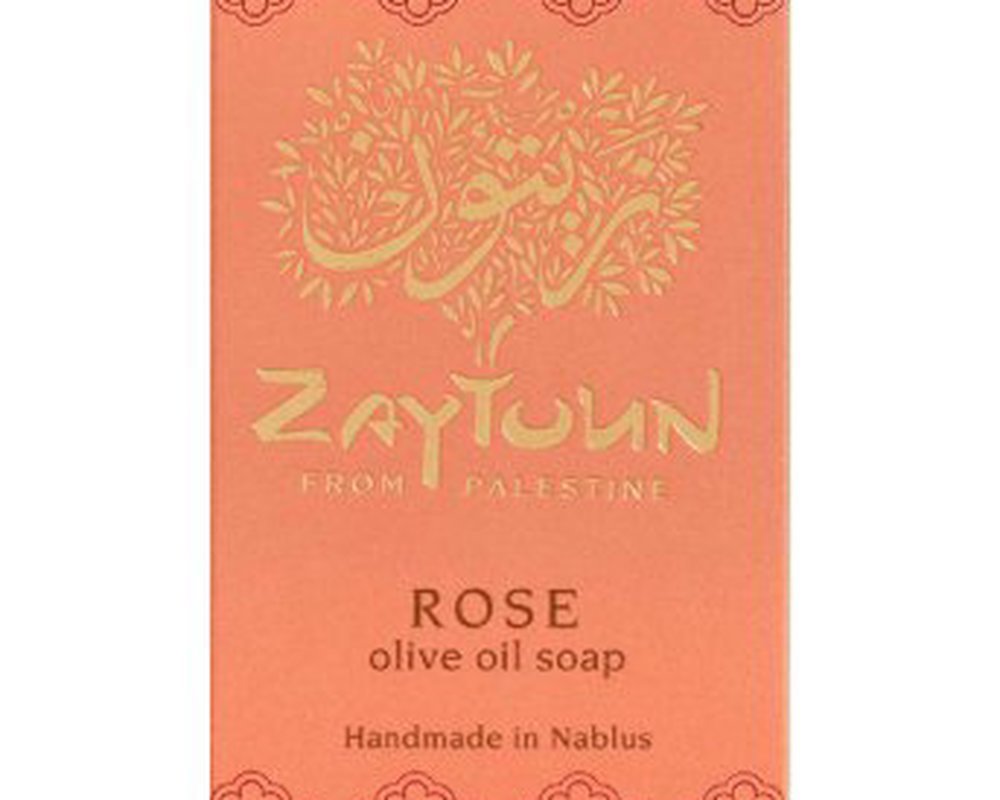 Zaytoun Olive Oil Soap Rose