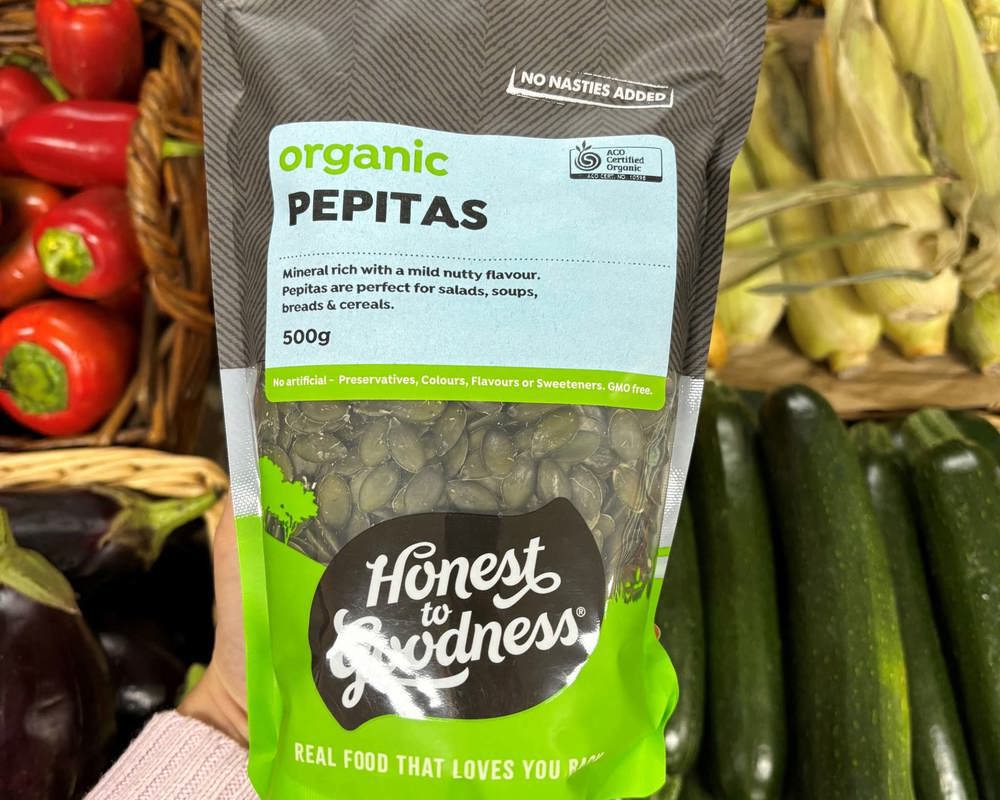 Honest to Goodness Raw Pepitas 500g