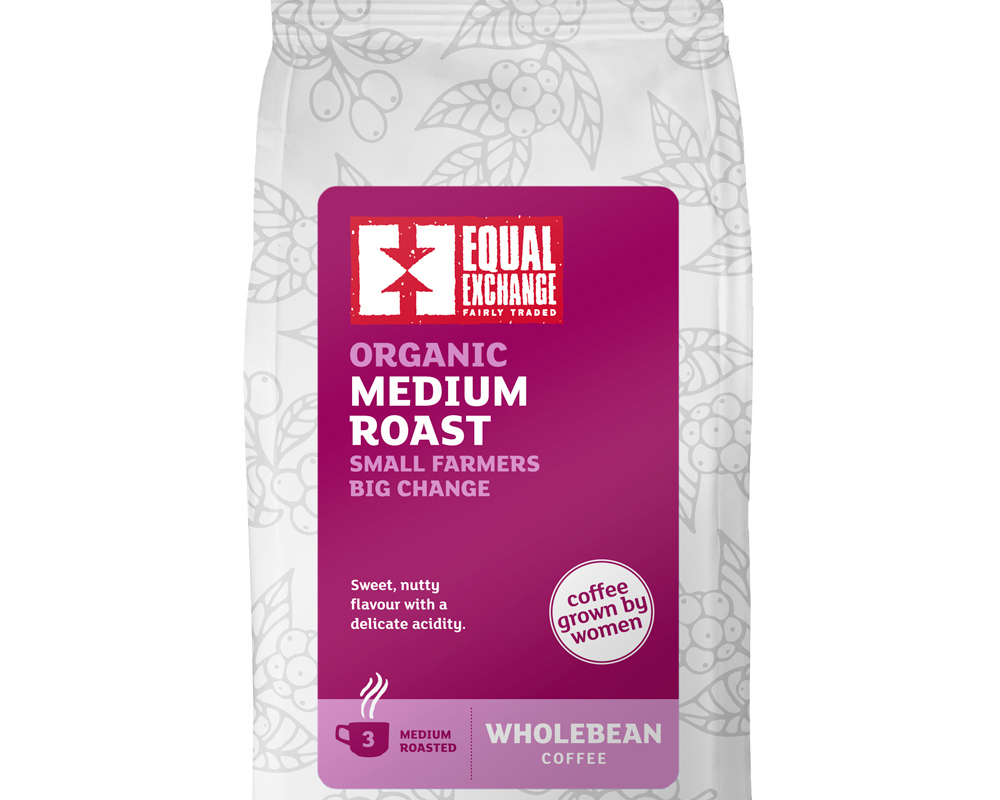 Organic & Fair Trade Medium Roast Coffee Beans 200g