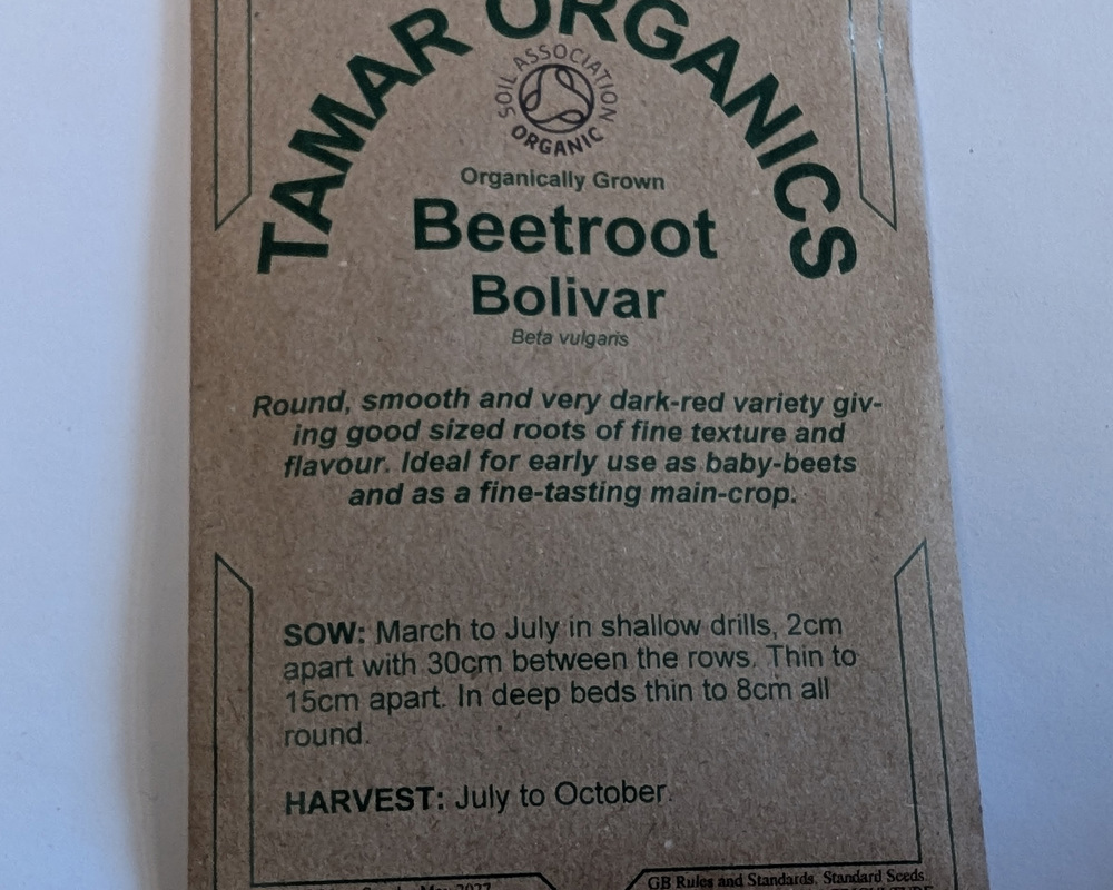 (Seeds) Beetroot - Bolivar