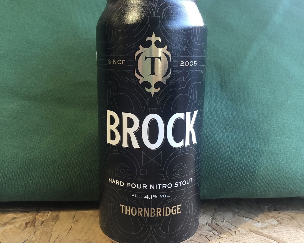 Thornbridge Brock Stout 4.1% 440ml