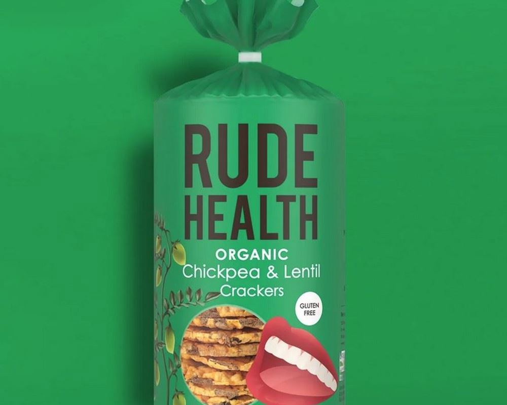 Rude Health Organic Chickpea & Lentil Crackers
