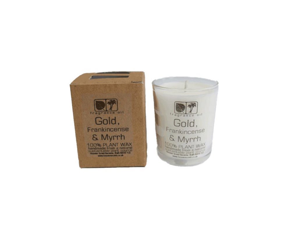 Heaven Scent Gold, Frankincense & Myrrh Votive 9cl Candle