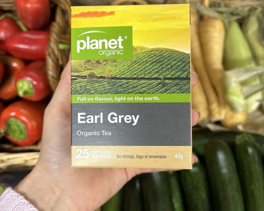 Planet Organic Tea 25 Bags Earl Grey