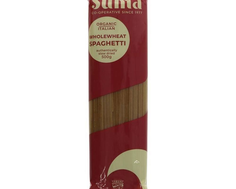 (Suma) Pasta - Spaghetti Wholewheat 500g