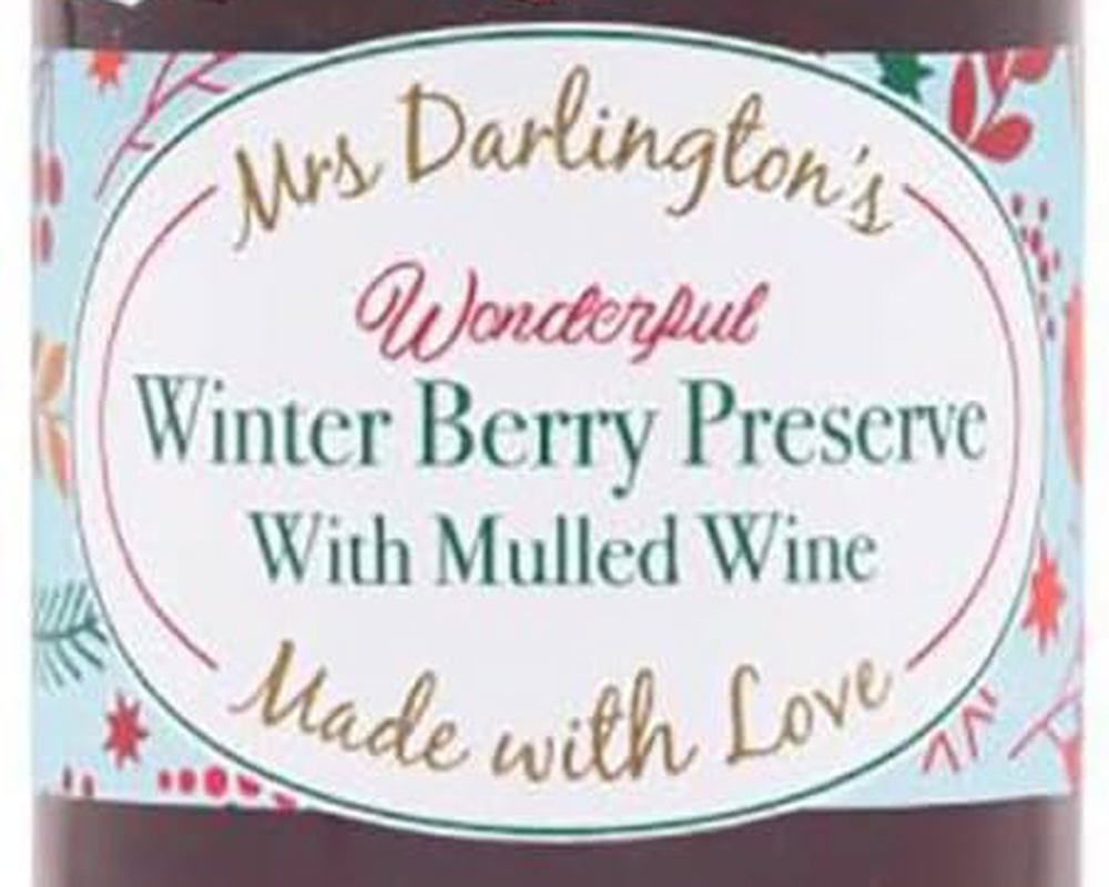 Mrs Darlingtons Winter Berry Preserve With Mulled Wine