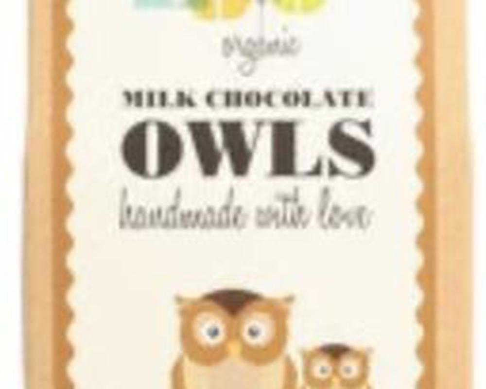 Cocoa Loco -Milk Chocolate Owls 100g