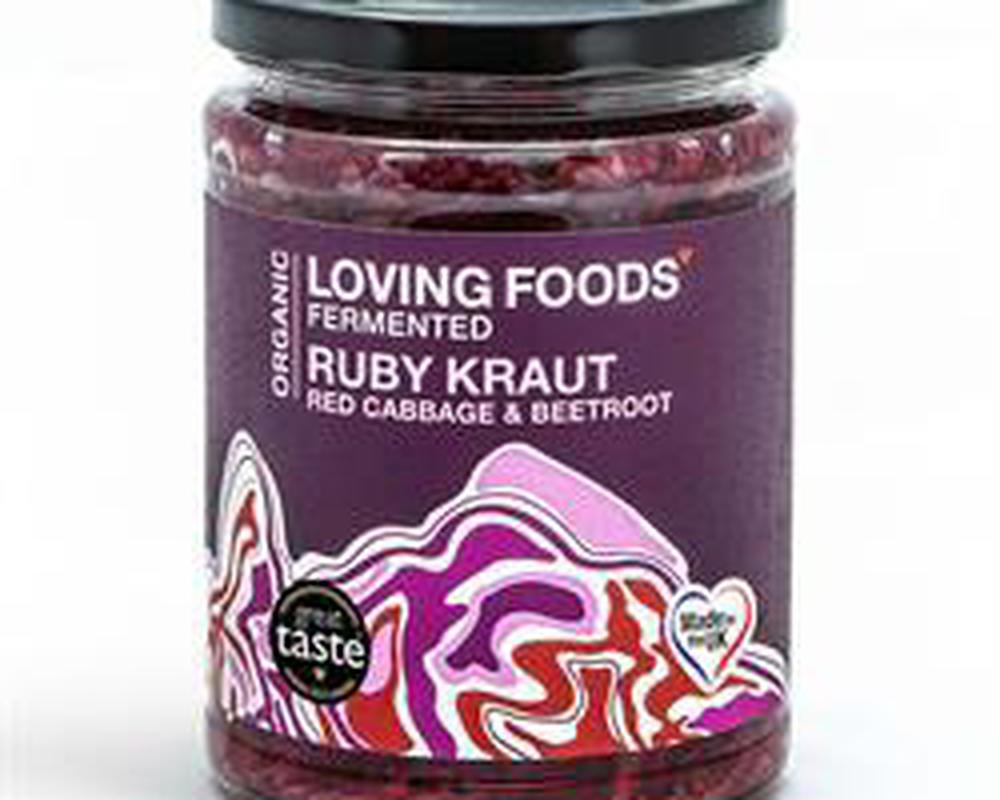 Loving Foods Ruby Sauerkraut