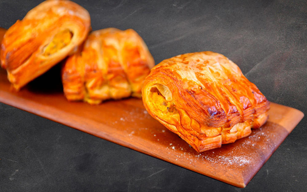 Savoury Pastry: Bear Paw - Pumpkin & Mushroom - BB