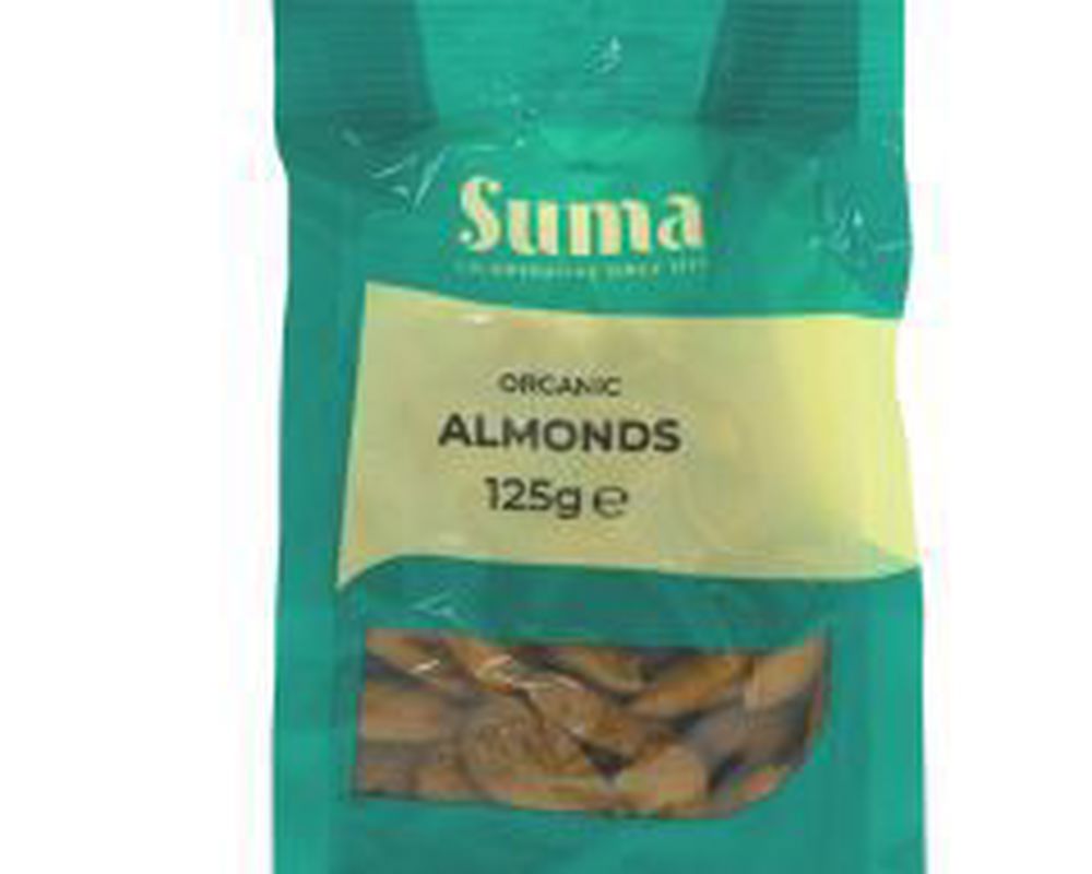 Suma Organic Whole Almonds (125g)