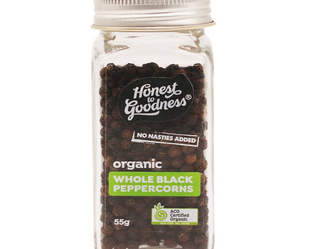 Pepper - Black - Whole - Organic - HG