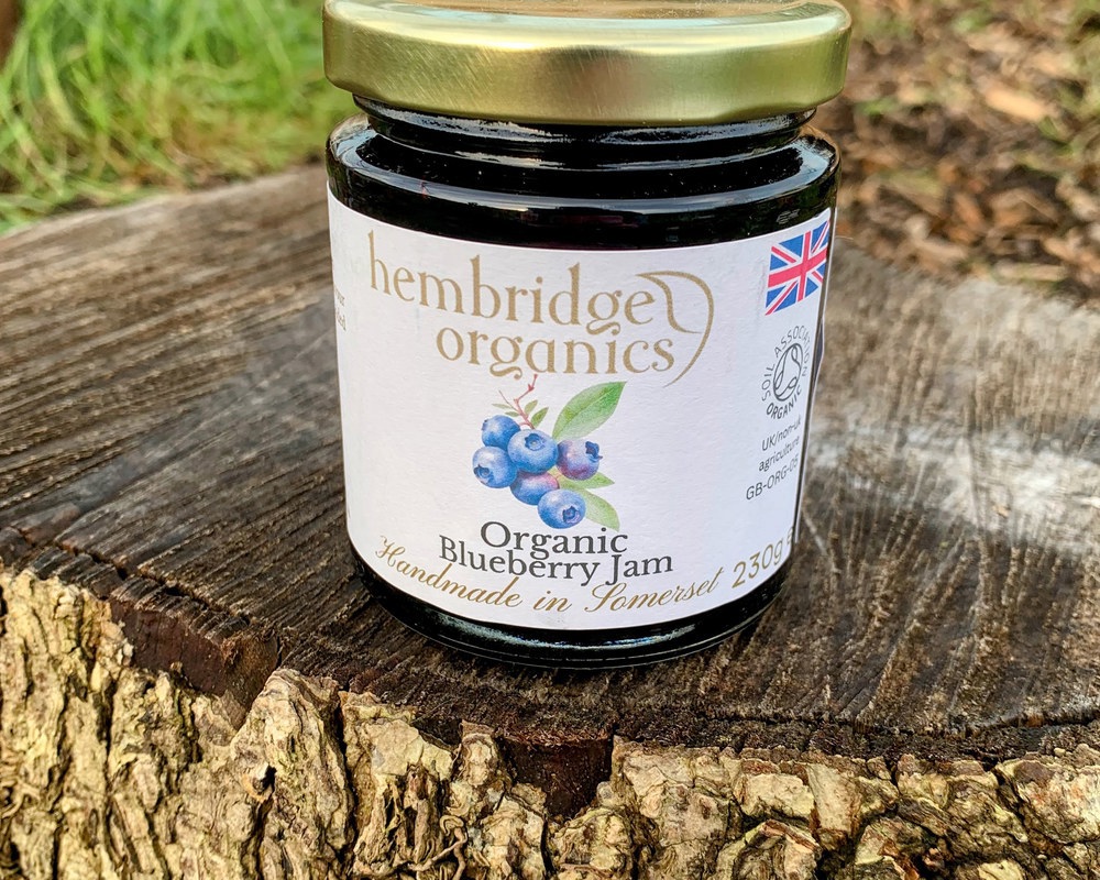 Organic Blueberry Jam (235g)