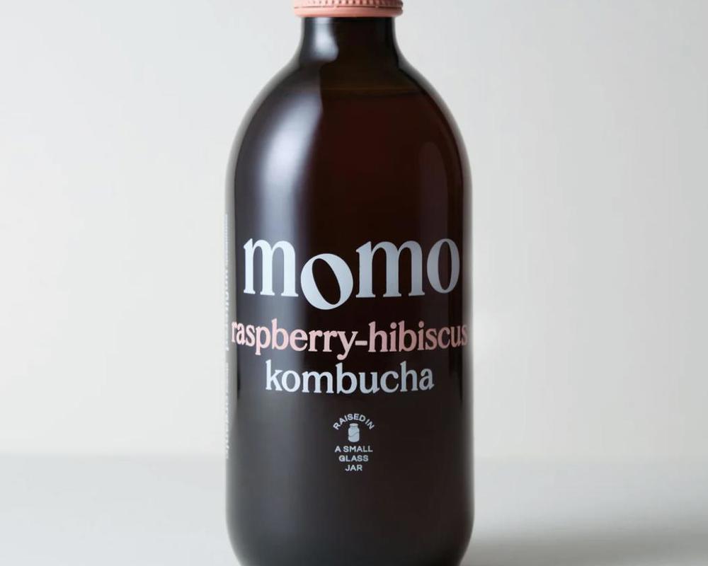 Momo Kombucha Raspberry & Hibiscus