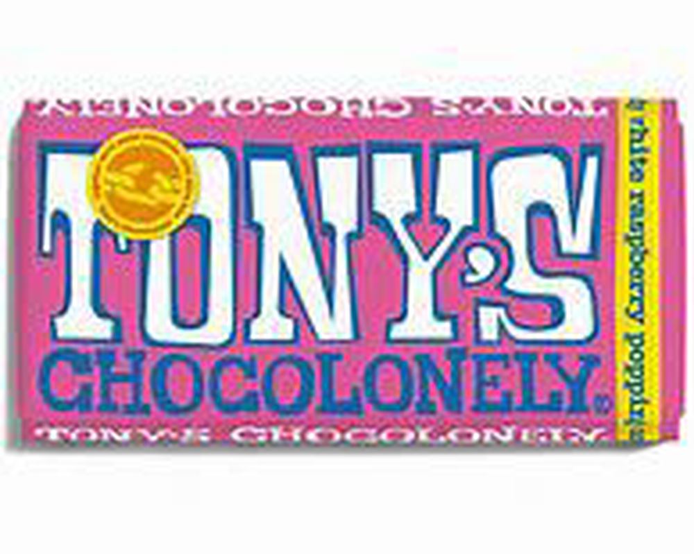 Tony's Chocoloney White Choc & Raspberry