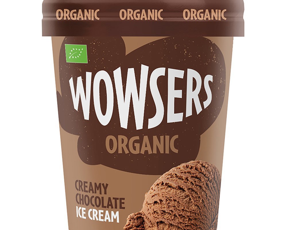 Organic Creamy Chocolate Ice Cream Tub 460ml