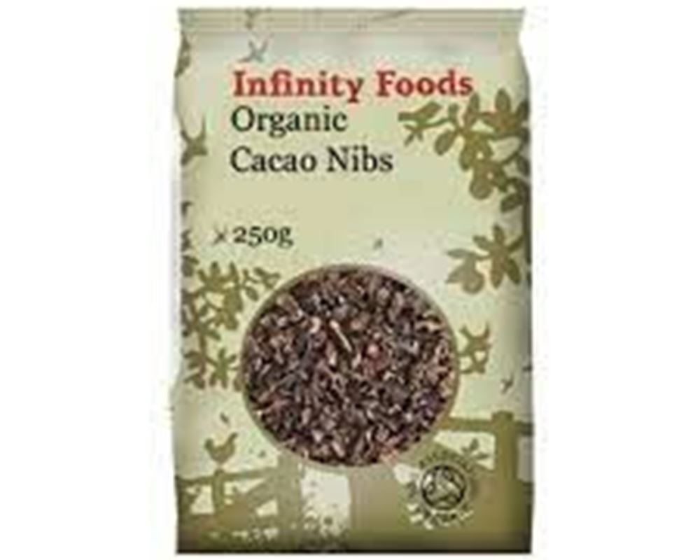 Infinity Foods Cacao Nibs - raw