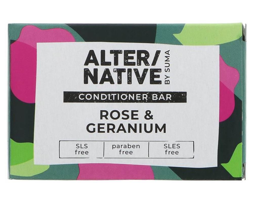 (Alter/native) Hair Conditioner Bar - Rose & Geranium 90g