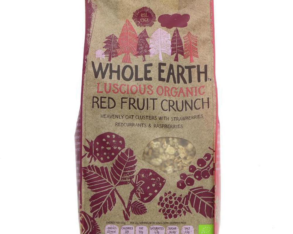 Granola Red Fruit Crunch 450g (Whole Earth)