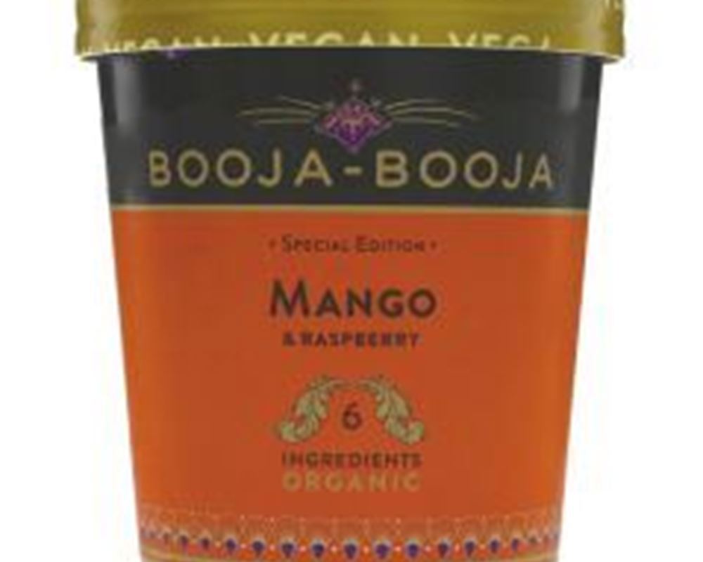 Booja-booja Mango and Raspberry Vegan Ice Cream