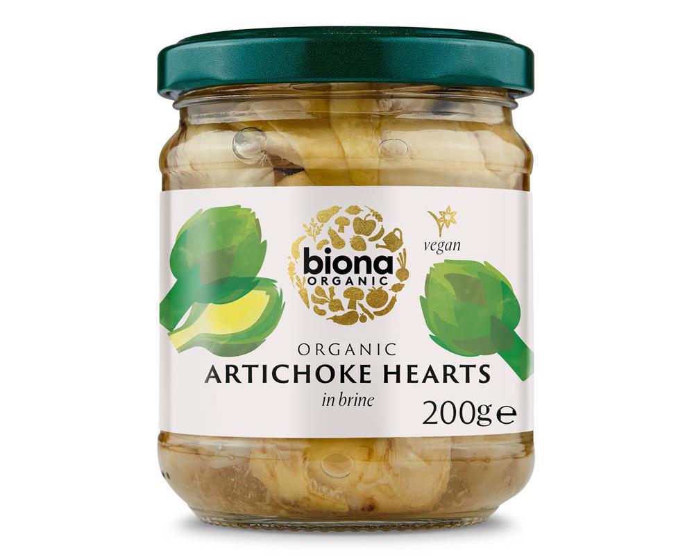 Organic Artichoke Hearts 200g