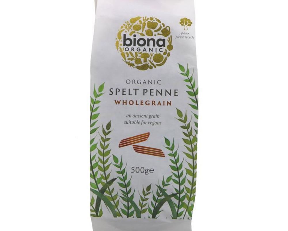 (Biona) Pasta - Penne Wholegrain Spelt 500g