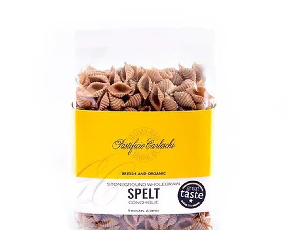 Carleschi Spelt Stoneground White Conchiglie