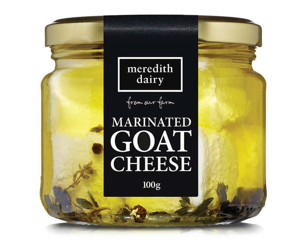 Cheese: Goat : Marinated, Mini - MD (Esky Required)