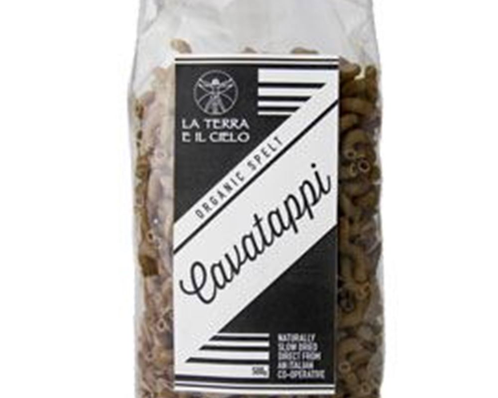 Organic Pasta - Spelt Cavatappi  Organic