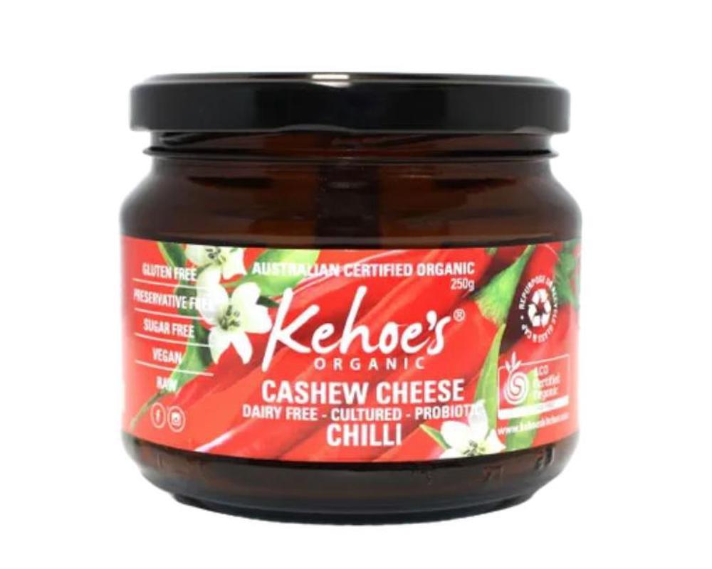 Cheese Plant Based Organic: Cashew Chilli Dip - KK (Esky Required)