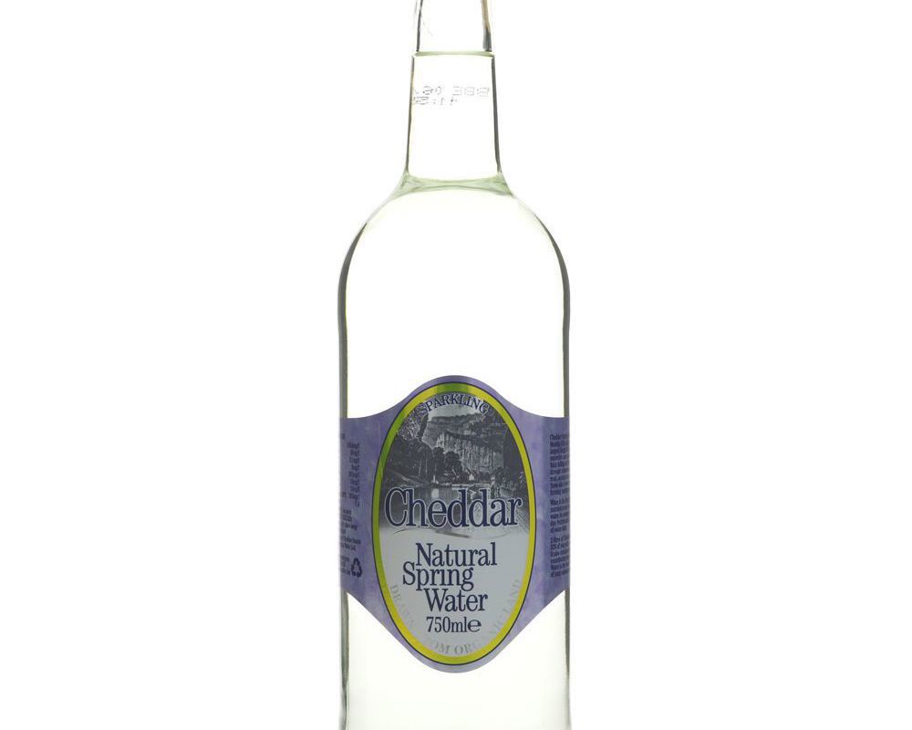 (Cheddar) Spring Water - Sparkling 750ml