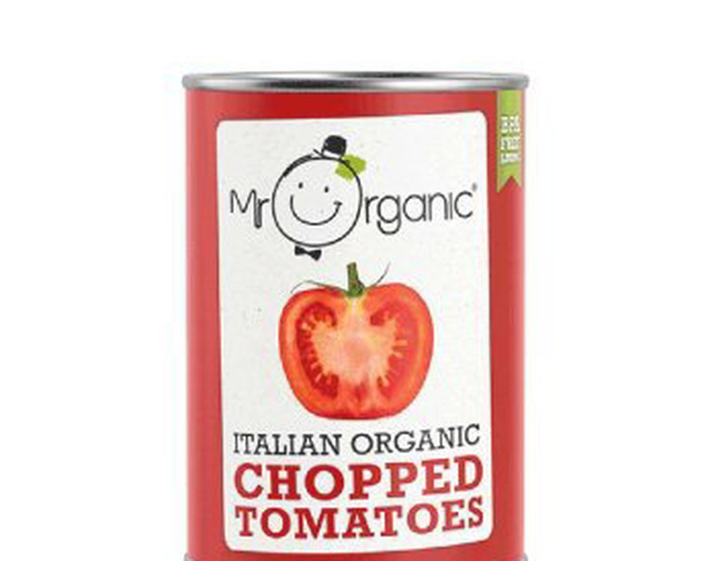 Mr Organic Chopped Tomatoes - BPA-free