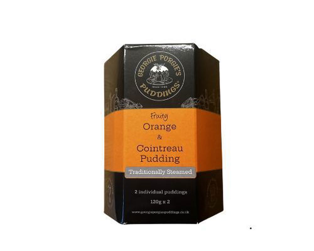 Fruity Orange & Cointreau Christmas Pudding 2 X 120g