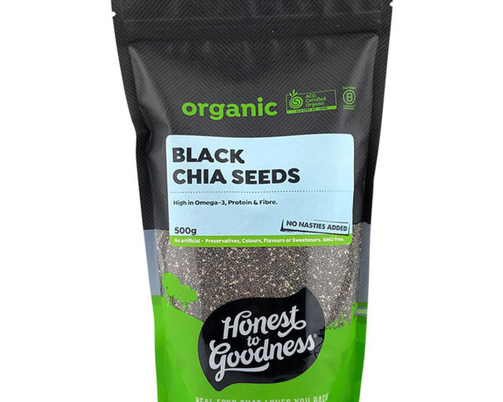 Chia Seeds - Black - Organic - HG