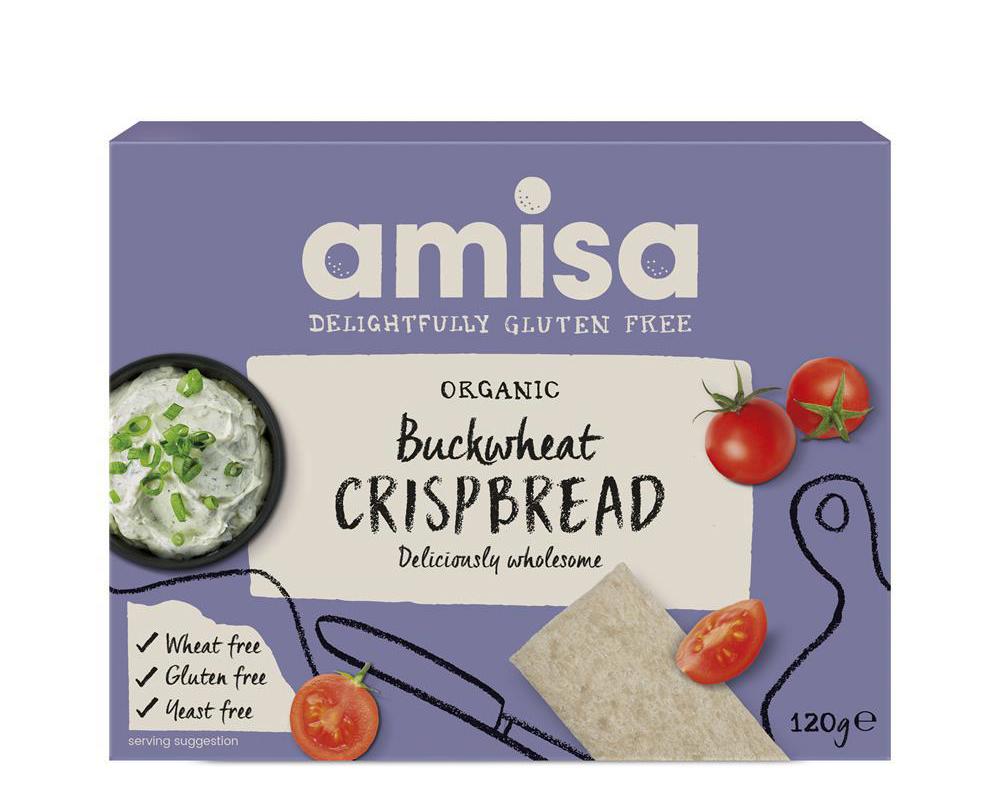 Organic Buckwheat Crispbread - Gluten-free 120g