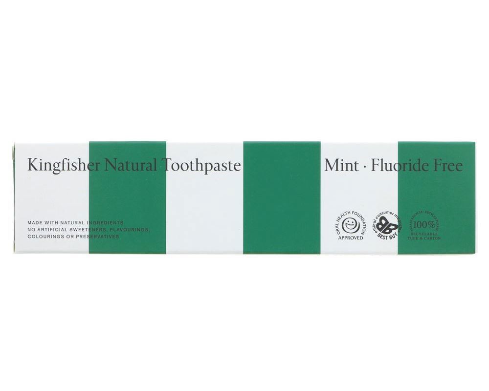 Kingfisher Mint Toothpaste Flouride Free