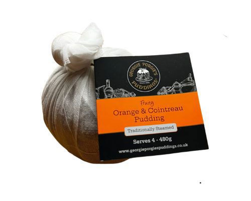 Fruity Orange & Cointreau Christmas Pudding 480g