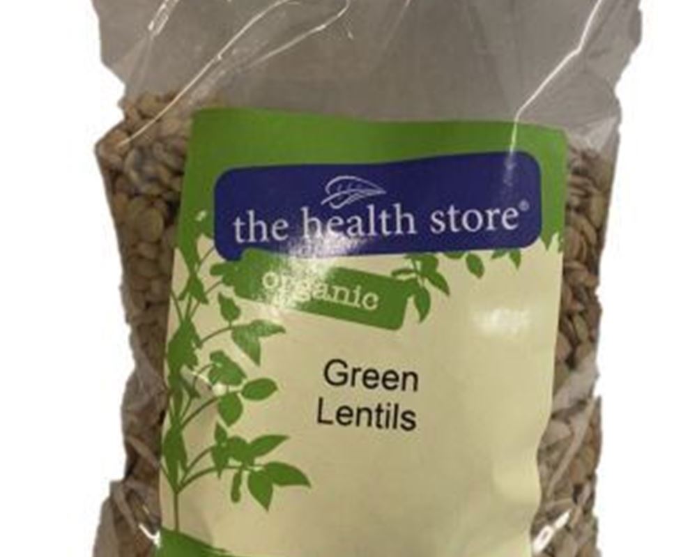 Organic Green Lentils - 500G